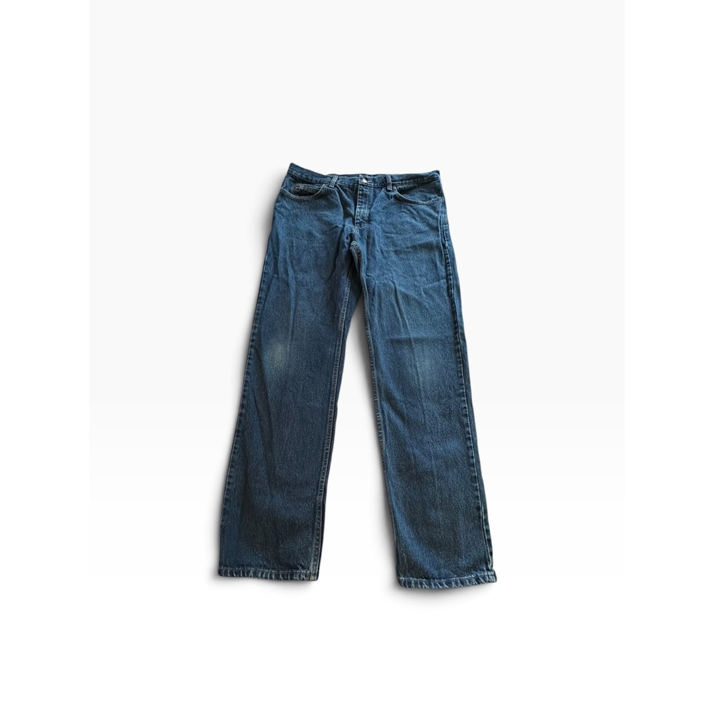 Lee Regular Fit Straight Leg Jeans Men 40x36(39x33) Dark Wash Blue Denim 2008989
